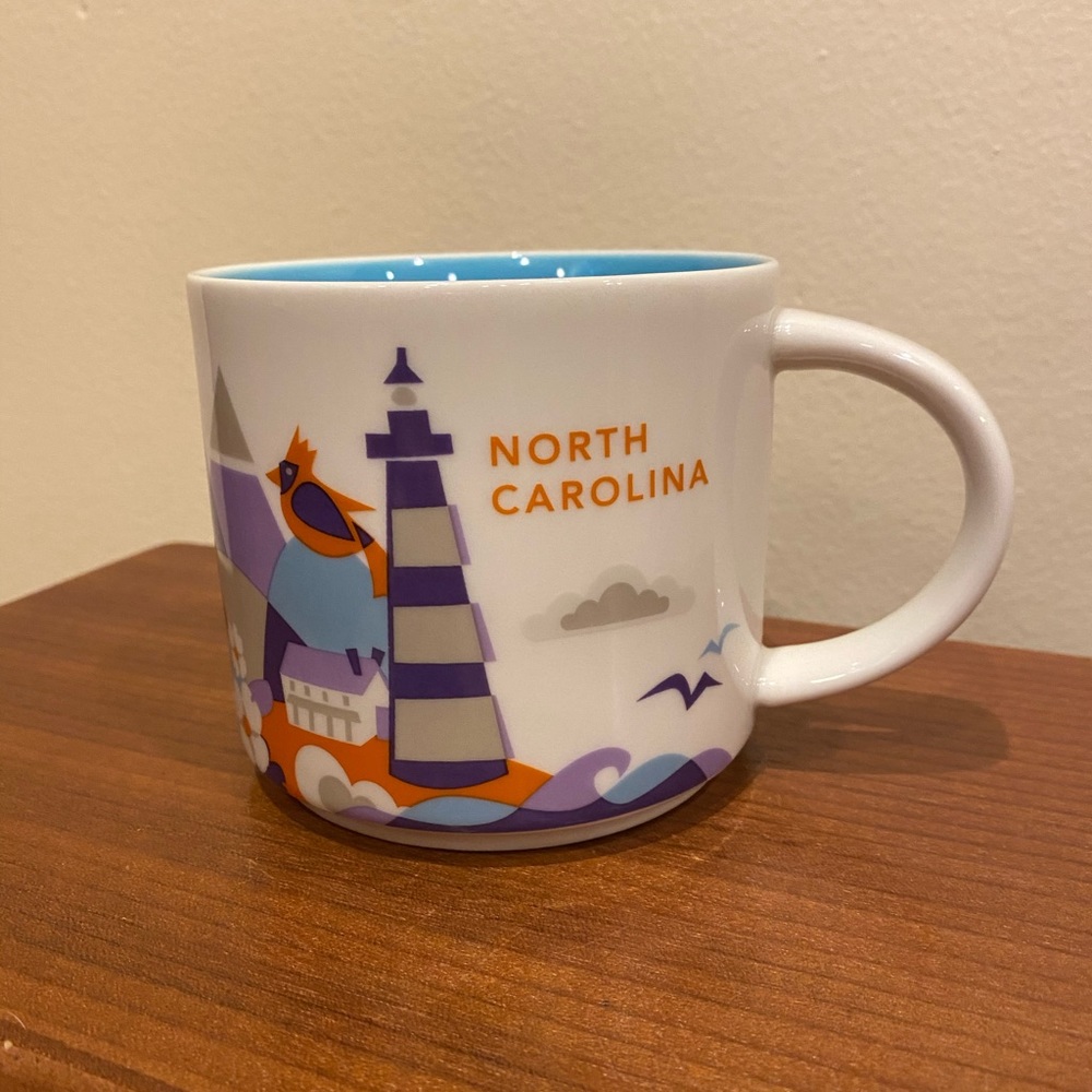 Starbucks You are Here Mug North Carolina 2016